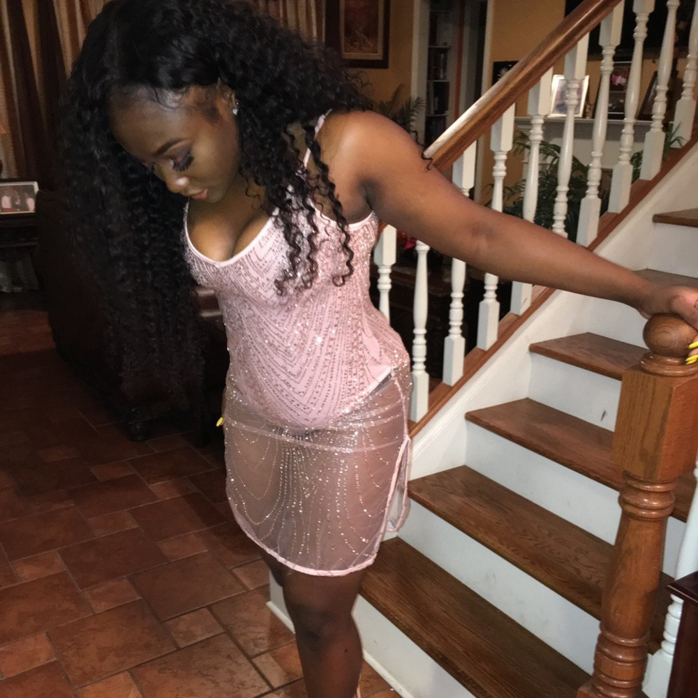 Pink Sparkly Dress 💕